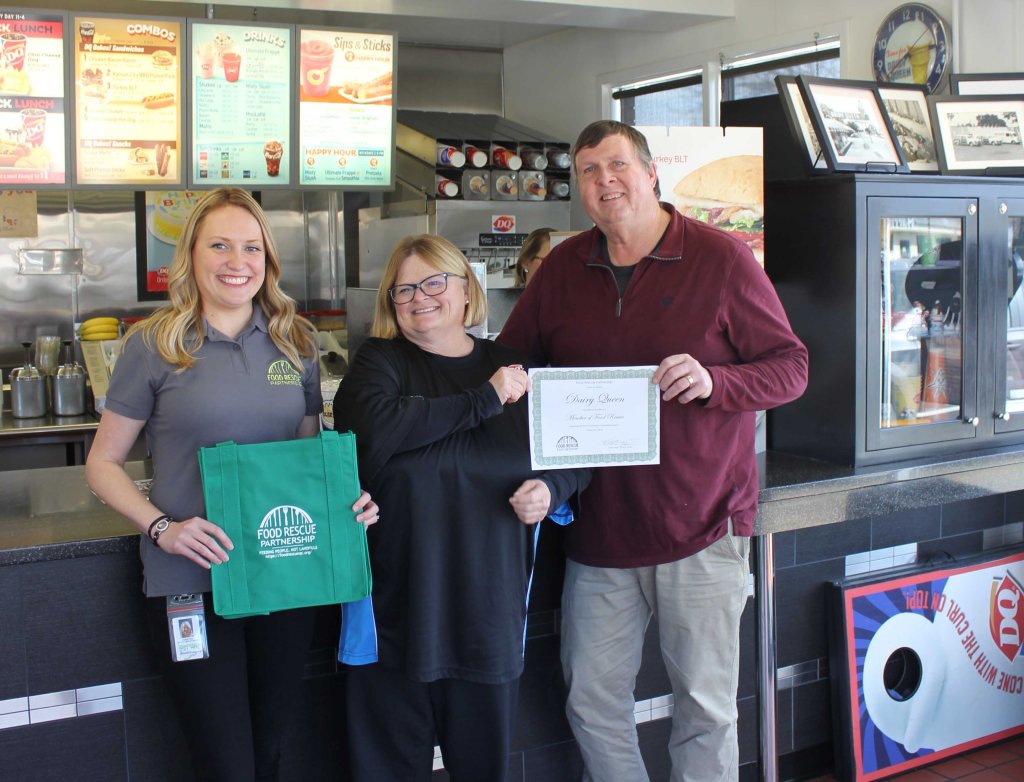 Dairy Queen Becomes Member of Food Rescue